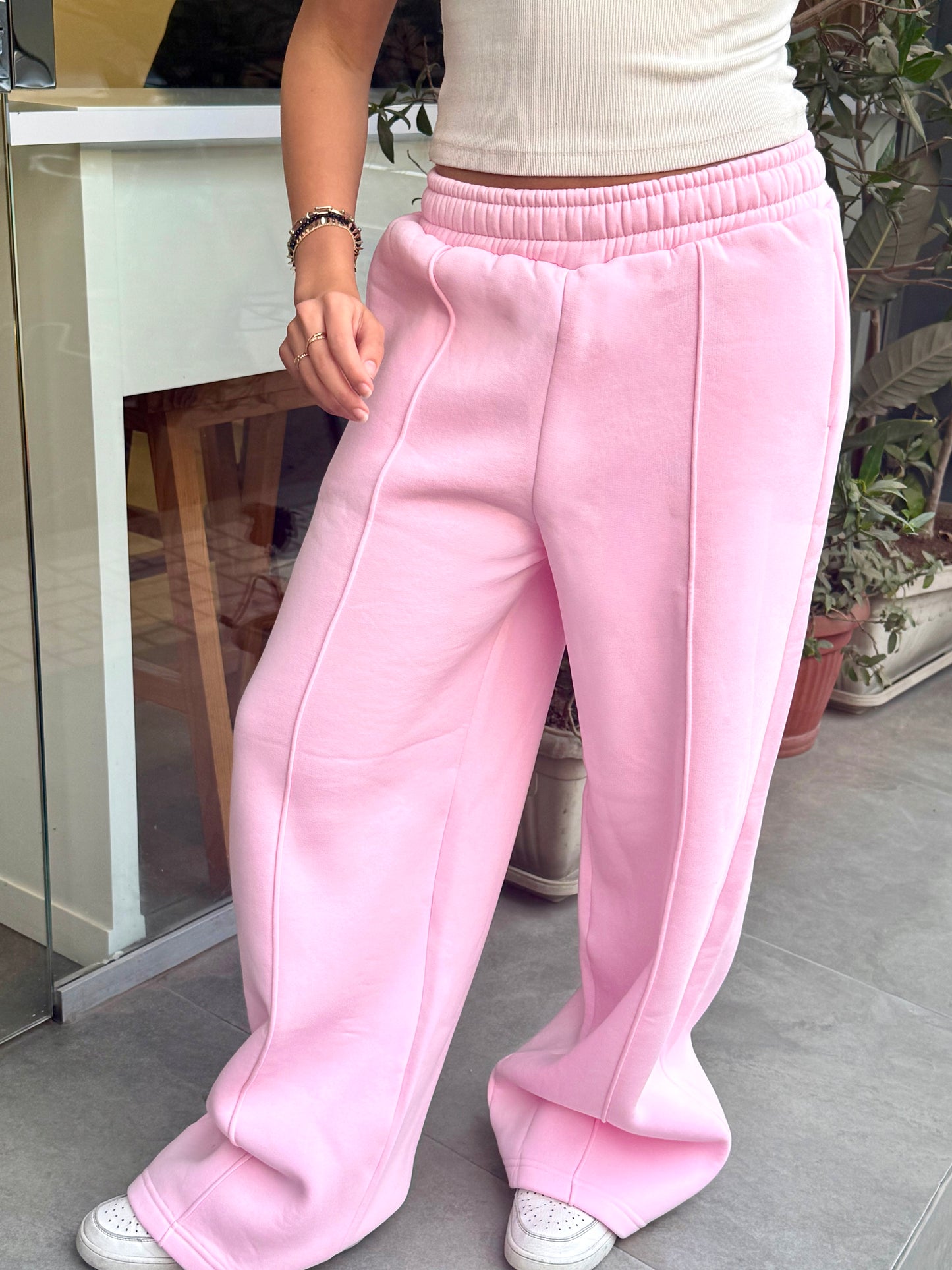 Baby Pink Flow Pants