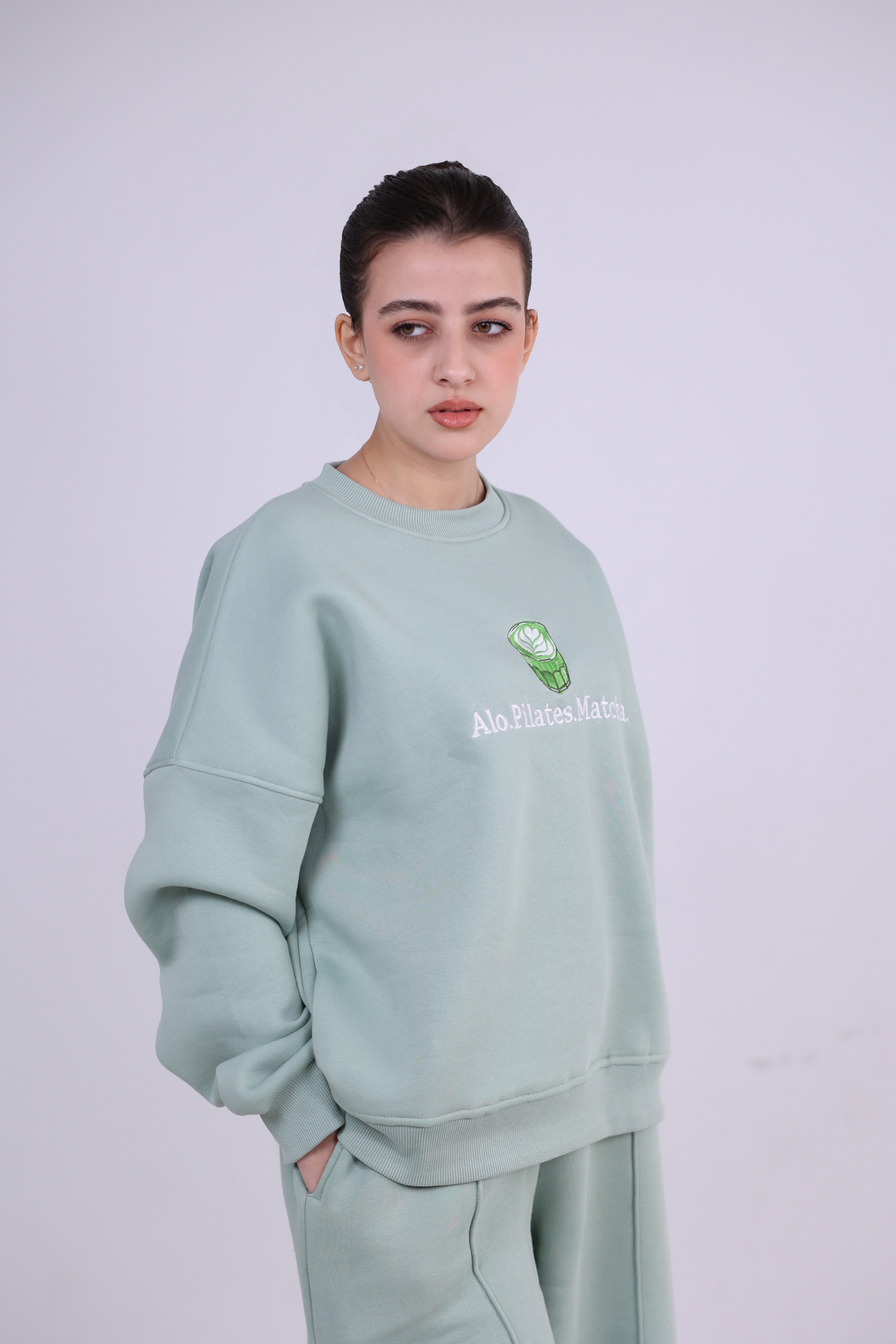Alo Pilates Matcha Hoodie
